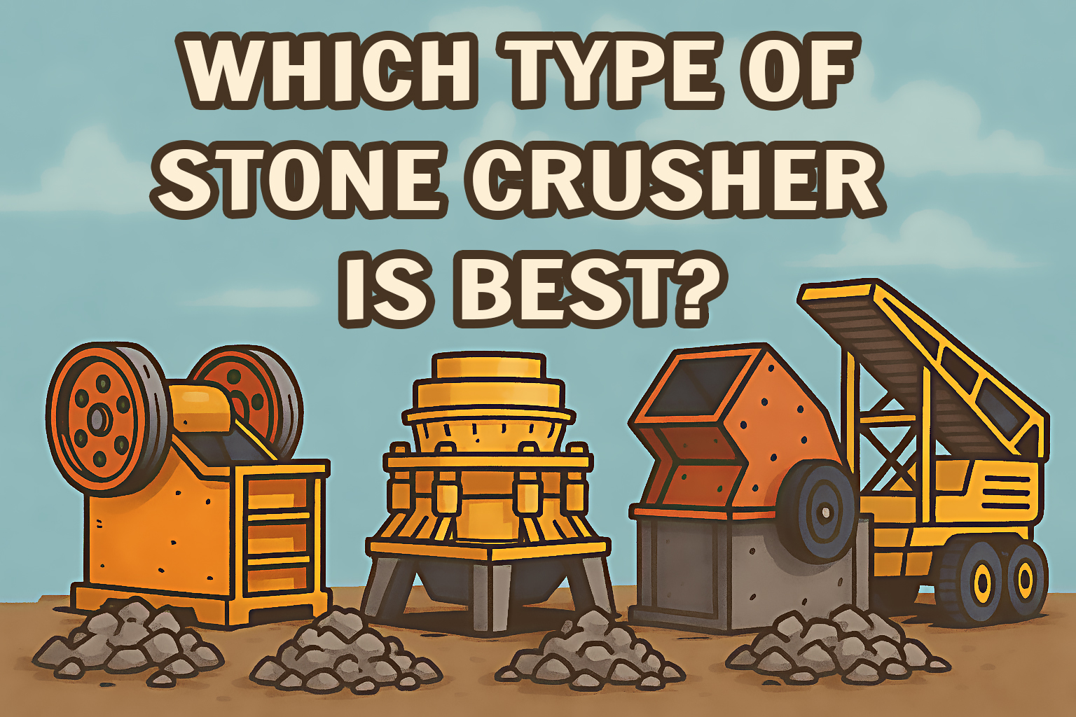 Cover: How to choice good crusher for you.
