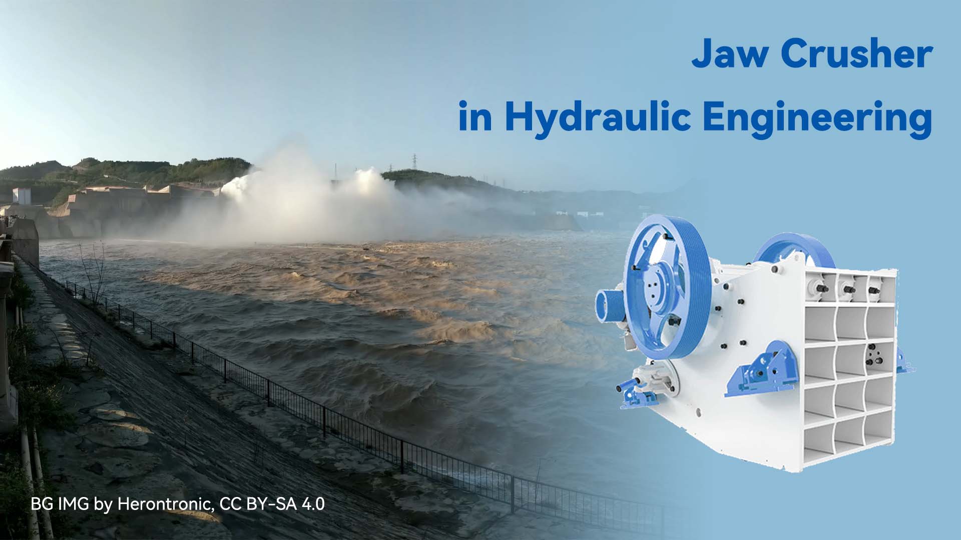 Jaw Crusher in Hydraulic Engineering: Crushing 300MPa Hard Rock for Dam & River Projects