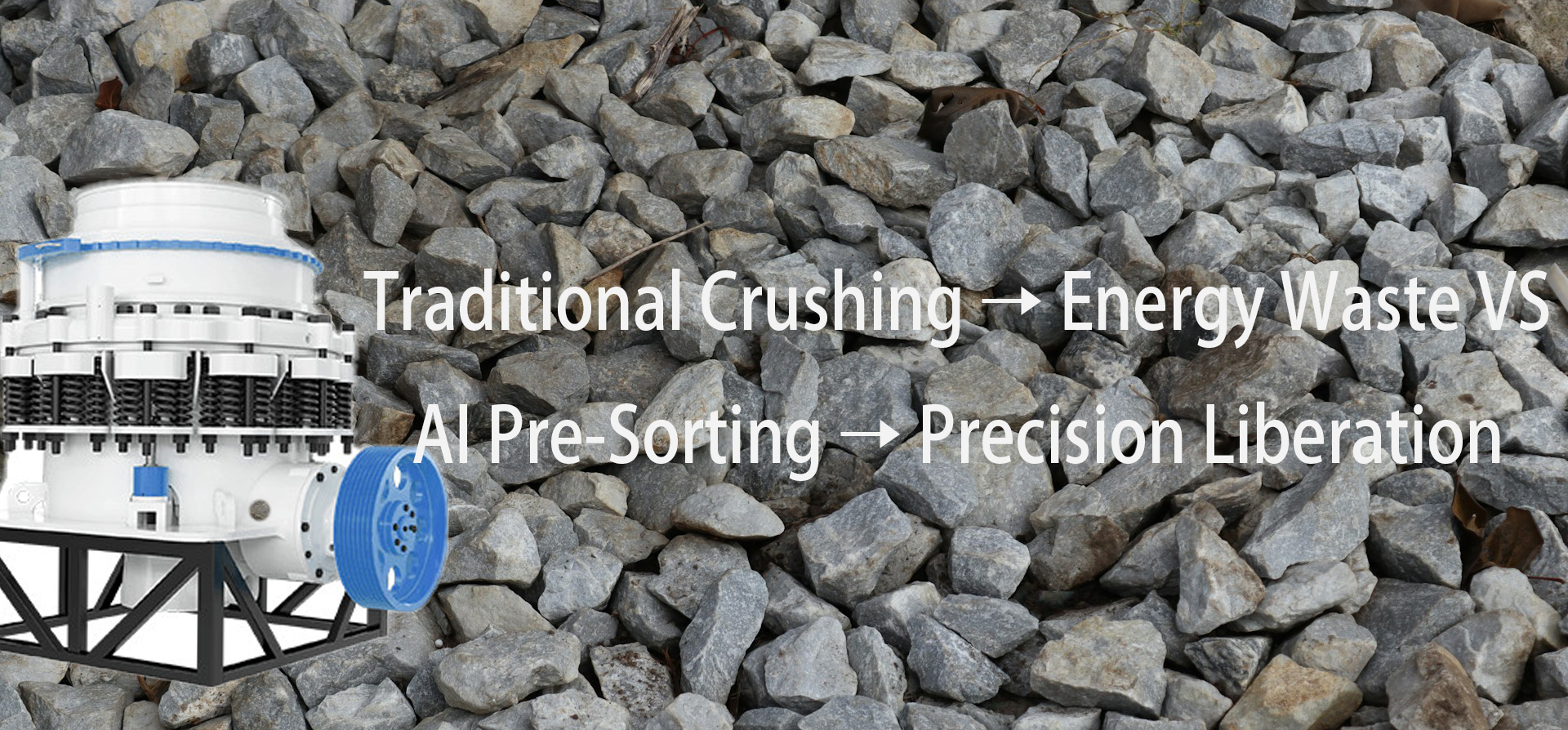 AI Ore Sorting Crusher Revolution: Cutting 30 % Energy with Smart Pre-screening & Targeted Fracture