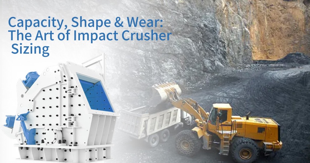 Capacity, Shape & Wear: The Art of Impact Crusher Sizing