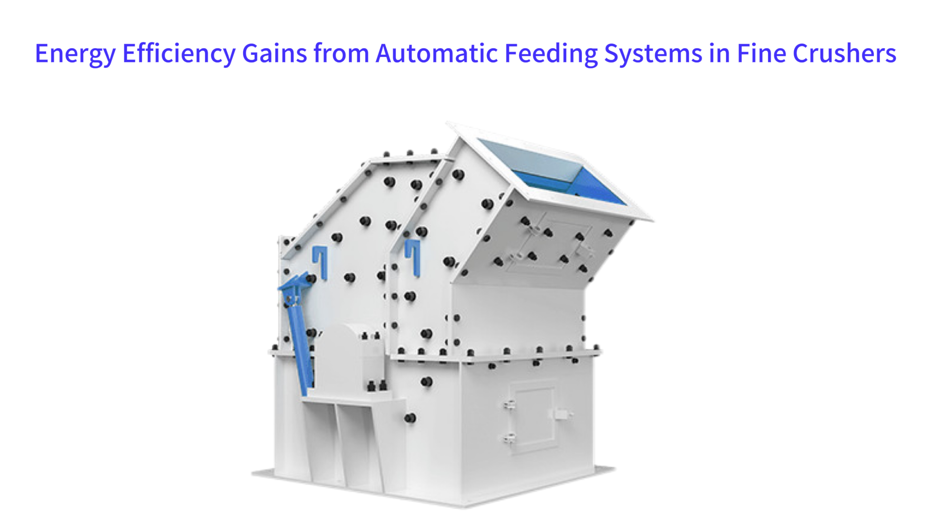 Energy Efficiency Gains from Automatic Feeding Systems in Fine Crushers