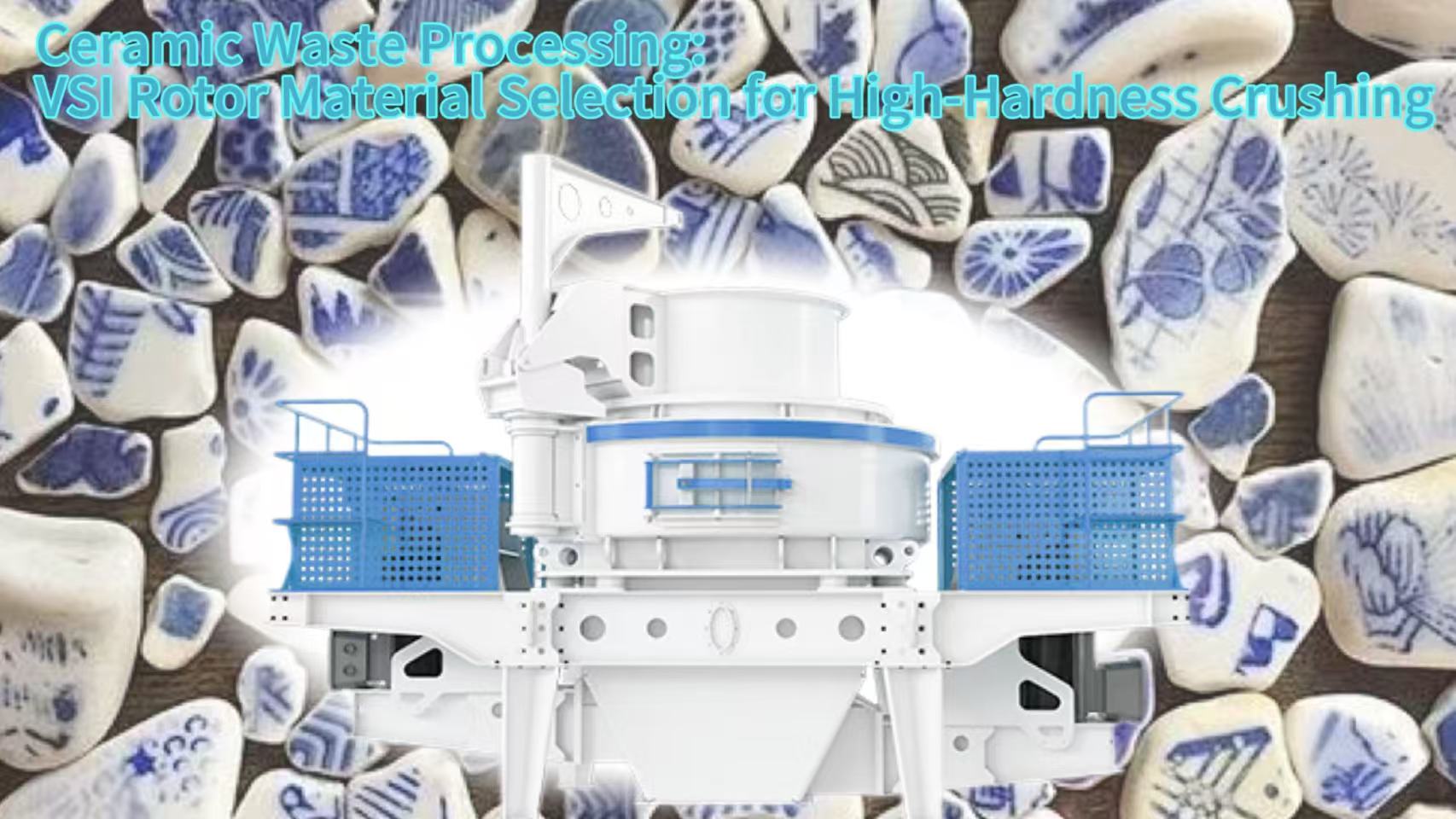 Ceramic Waste Processing: VSI Rotor Material Selection for High-Hardness Crushing