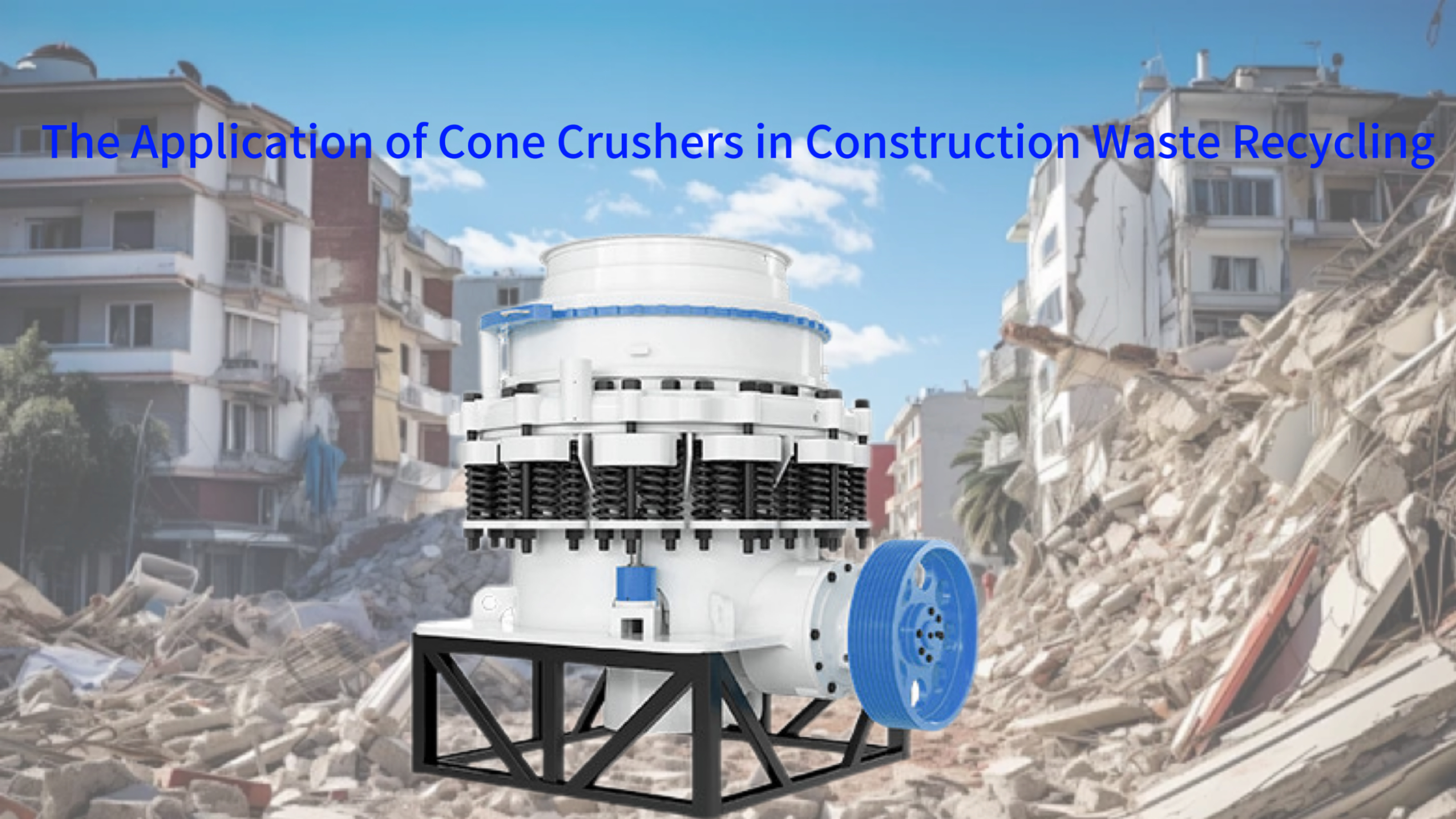 The Application of Cone Crushers in Construction Waste Recycling