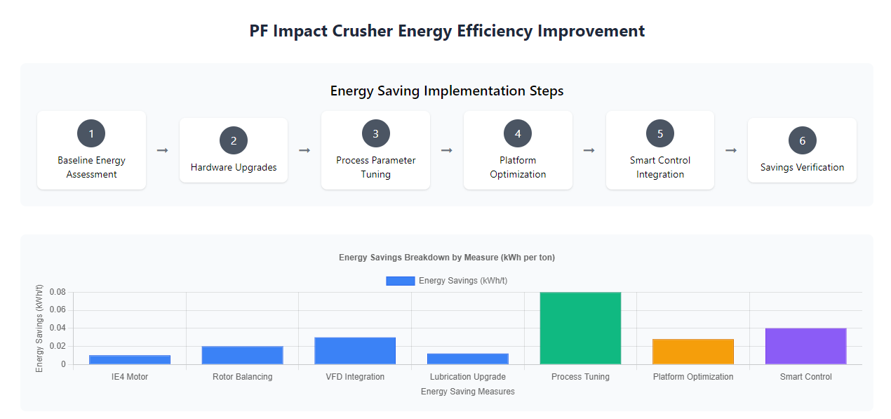 Energy Saving Application of PF Impact Crusher in Hydropower Project Mobile Crushing